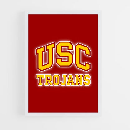 ap-usc trojans-3 cadre Blanc
