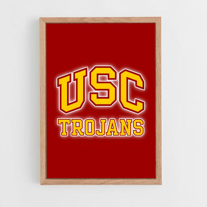 ap-usc trojans-3 cadre Bois clair