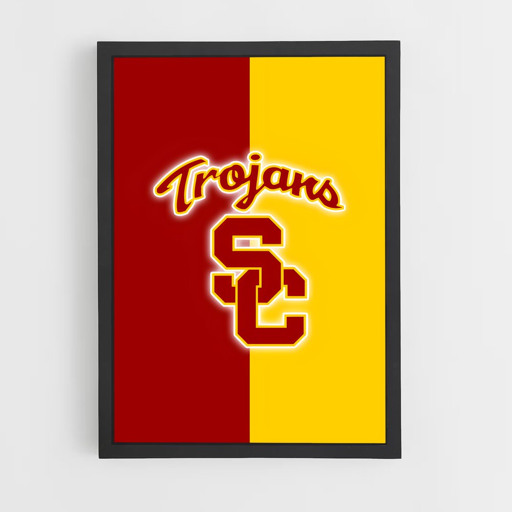ap-usc trojans-4 cadre Noir