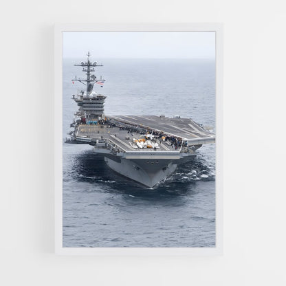 ap-uss abraham lincoln-4 cadre Blanc