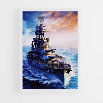 ap-uss arizona-1 cadre Blanc