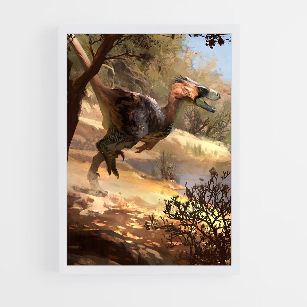 ap-utahraptor-1 cadre Blanc