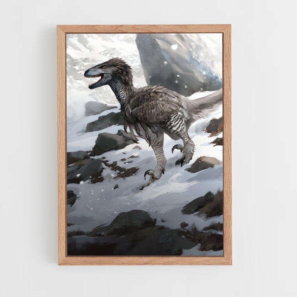 ap-utahraptor-2 cadre Bois clair