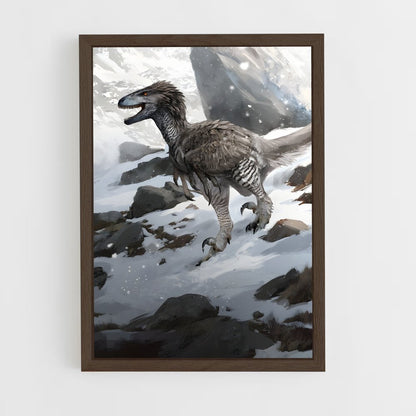 ap-utahraptor-2 cadre Bois foncé