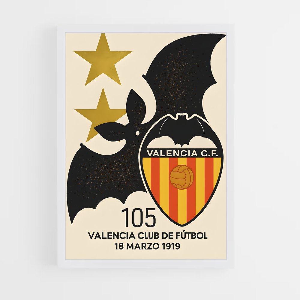 ap-valencia cf-1 cadre Blanc