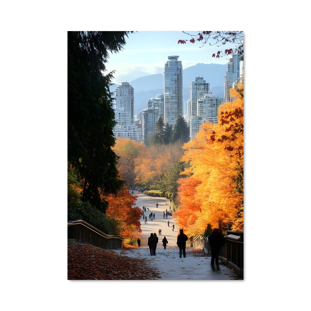 Poster Promenade d'Automne