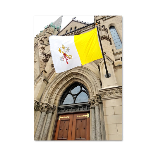 Poster Le Drapeau du Vatican