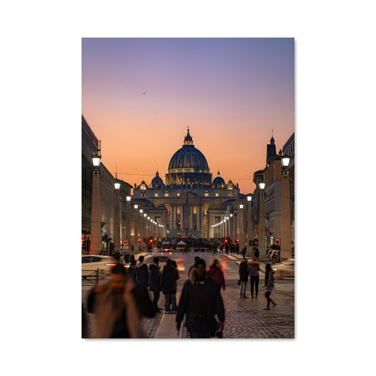 Poster Promenade Vaticane