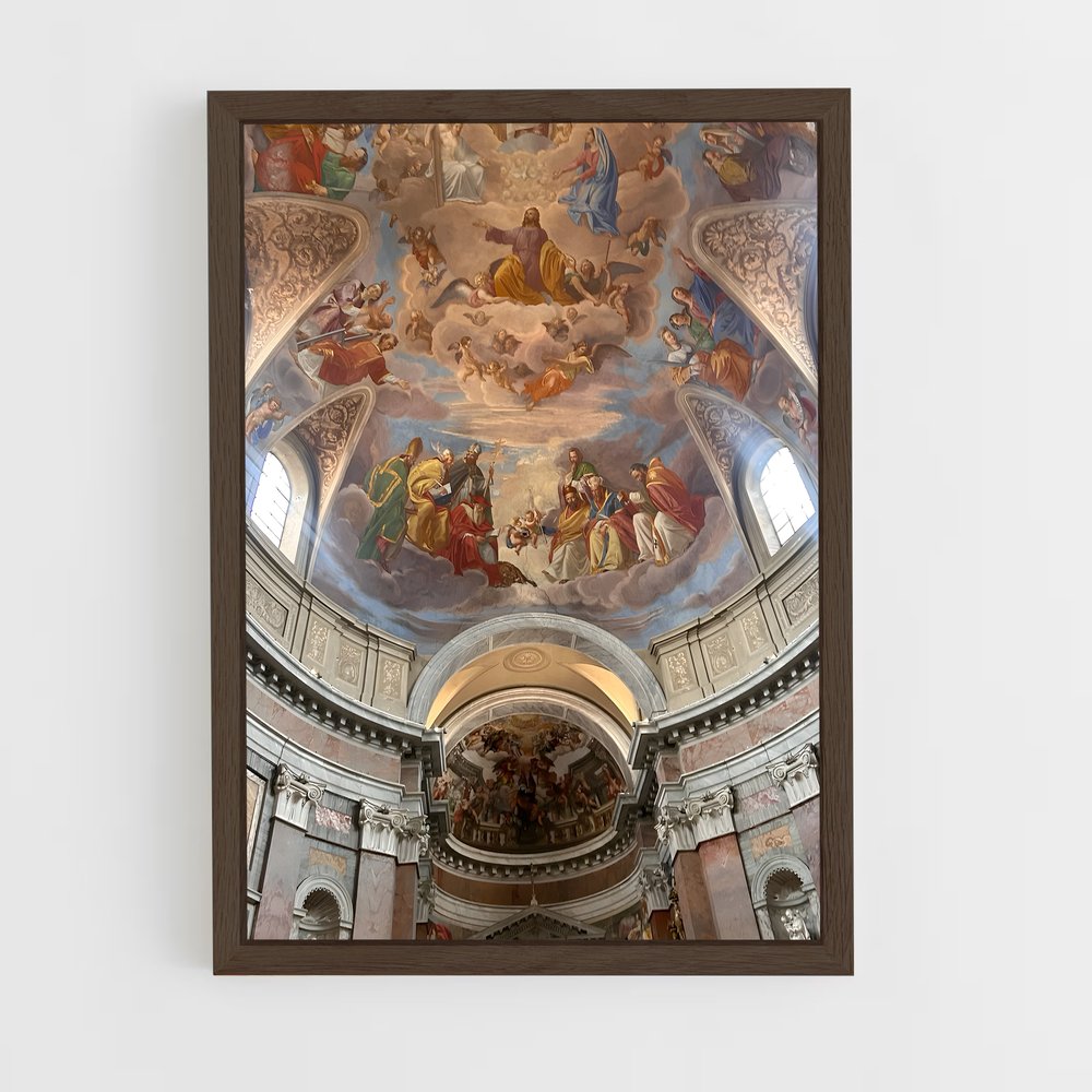 ap-vatican city-3 cadre Bois foncé