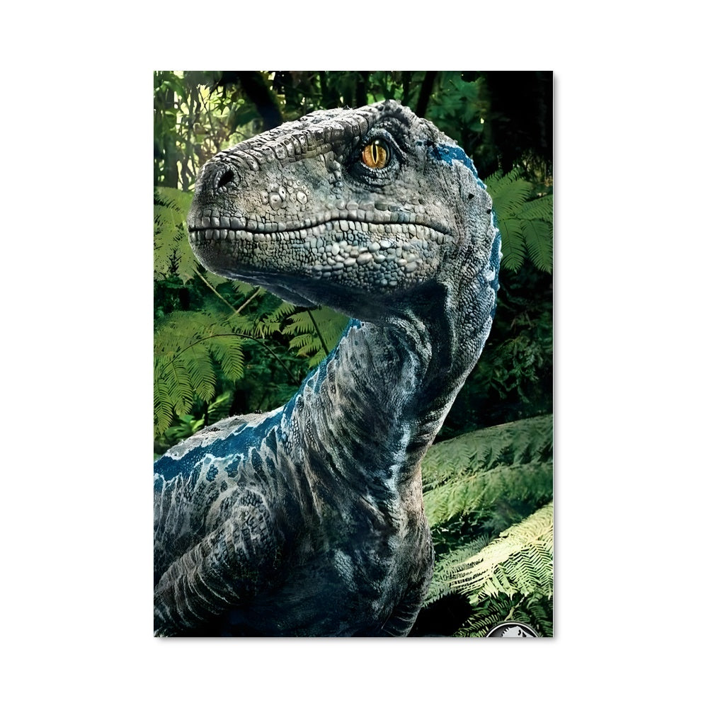 Poster Raptor dans la Jungle