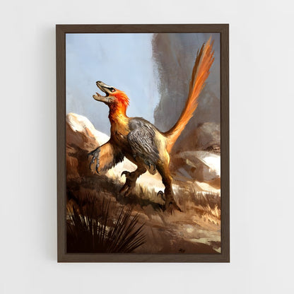 ap-velociraptor-3 cadre Bois foncé