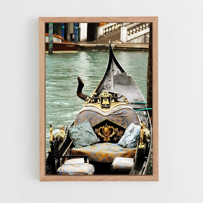 ap-venetian gondola-13 cadre Bois clair