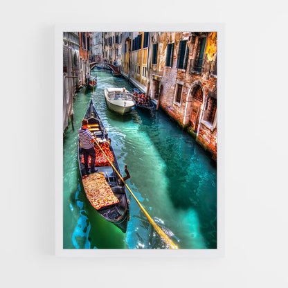 ap-venetian gondola-2 cadre Blanc