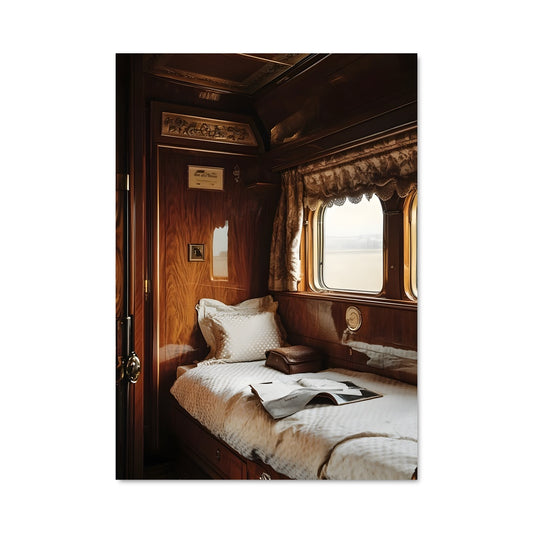 Poster Nuit en Wagon