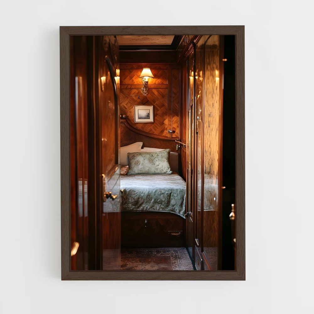 ap-venice simplon orient express-5 cadre Bois foncé