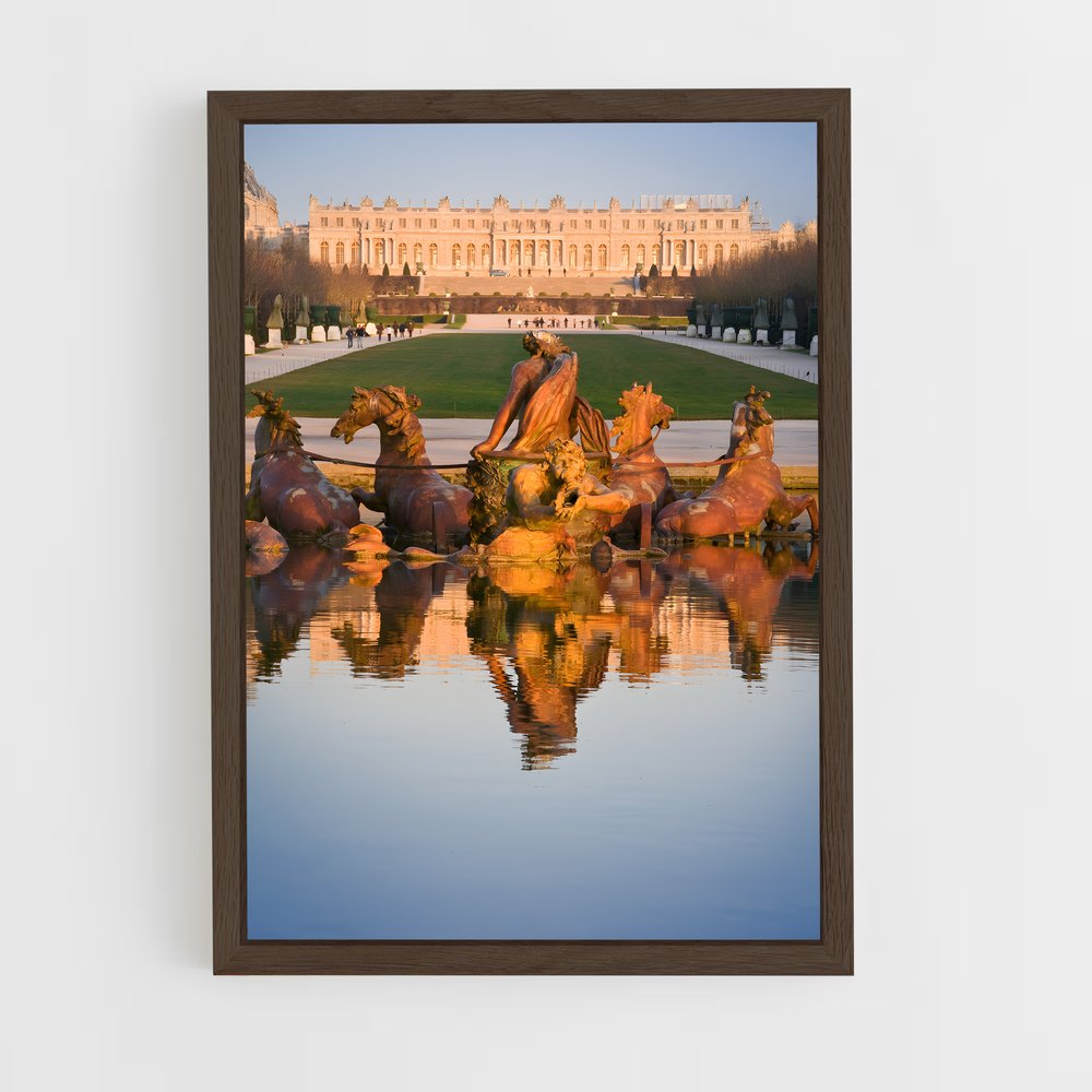 ap-versailles palace-2 cadre Bois foncé