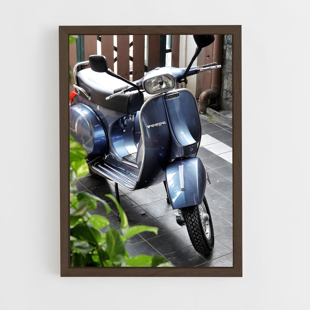 ap-vespa px 150-1 cadre Bois foncé