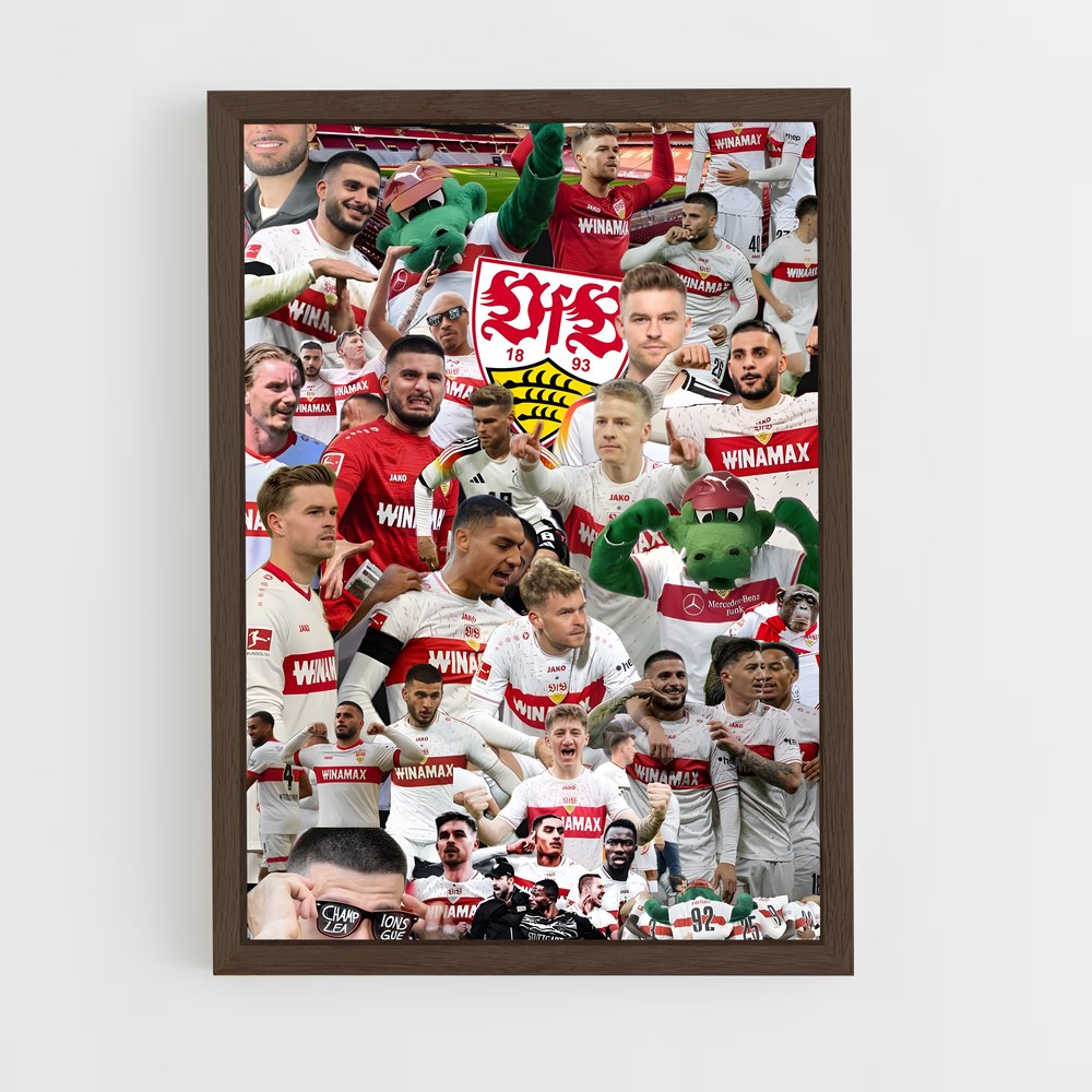 ap-vfb stuttgart-2 cadre Bois foncé