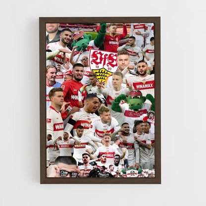 ap-vfb stuttgart-2 cadre Bois foncé