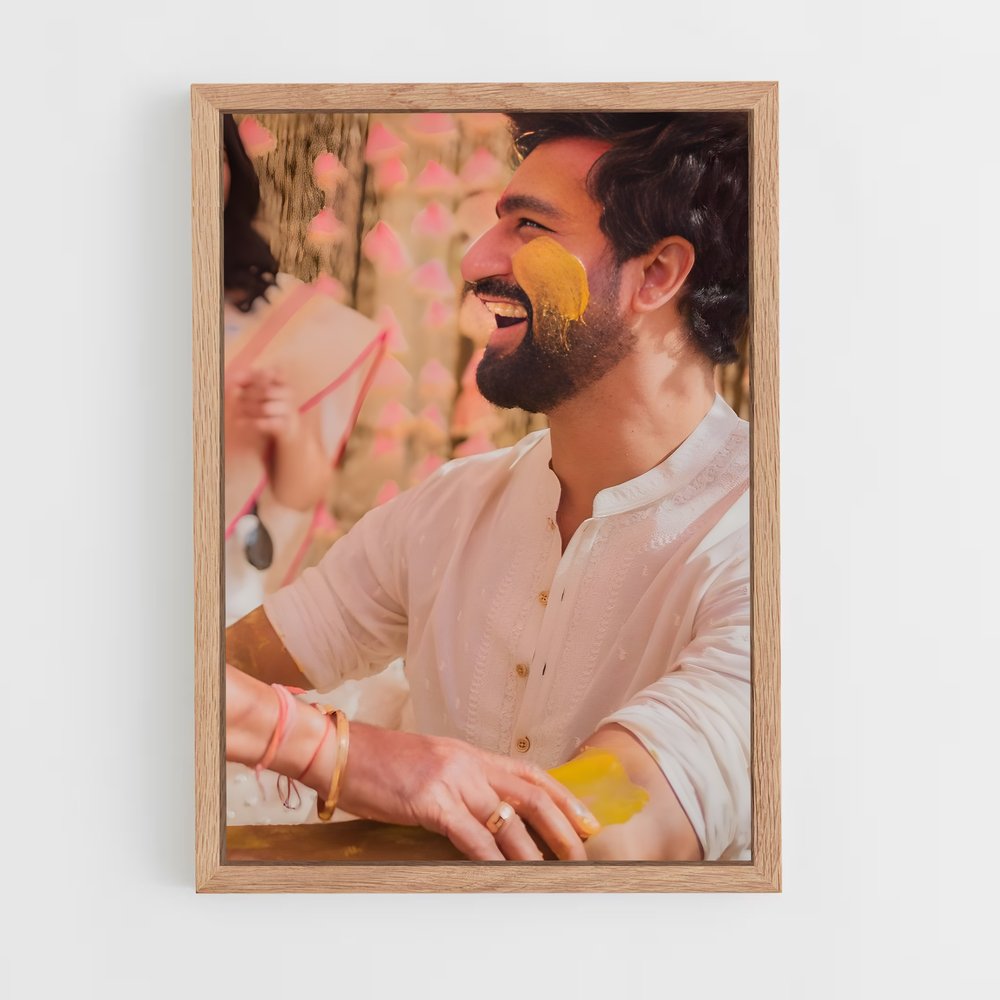 ap-vicky kaushal-10 cadre Bois clair