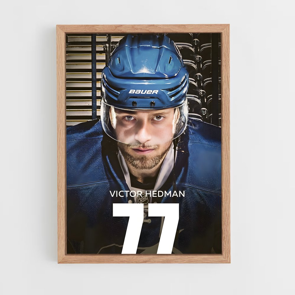 ap-victor hedman-3 cadre Bois clair