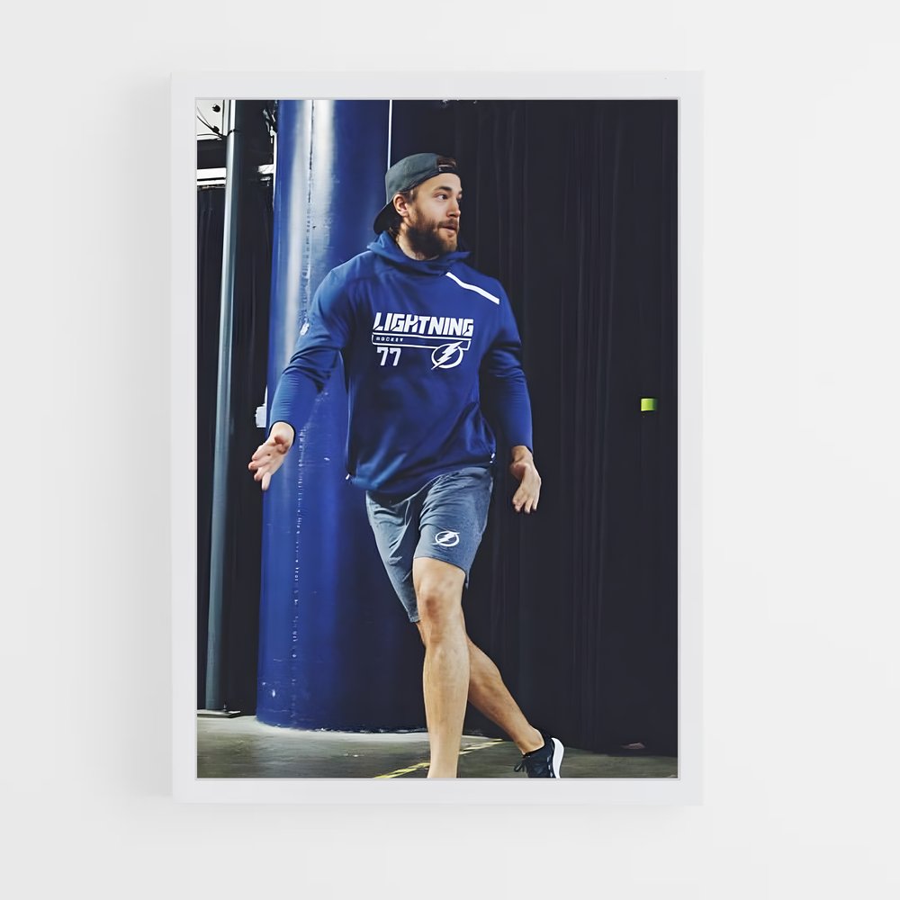 ap-victor hedman-5 cadre Blanc