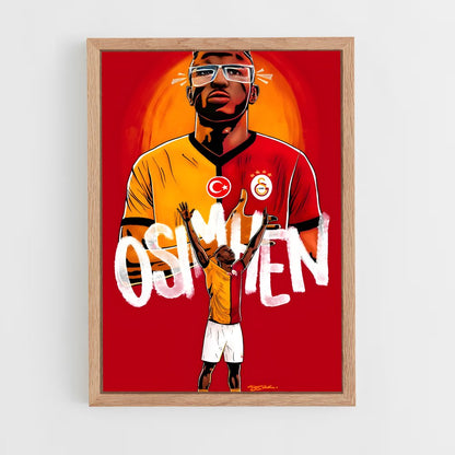 ap-victor osimhen-1 cadre Bois clair