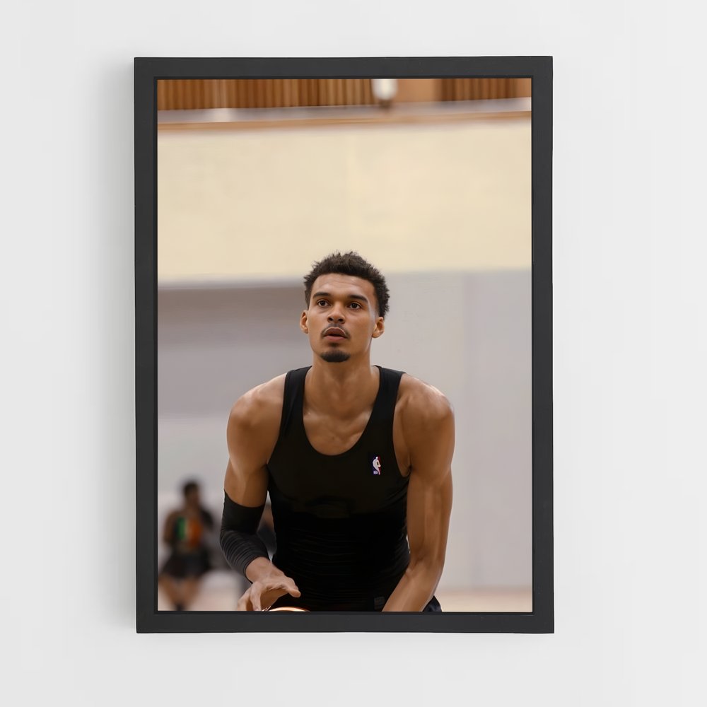ap-victor wembanyama-6 cadre Noir