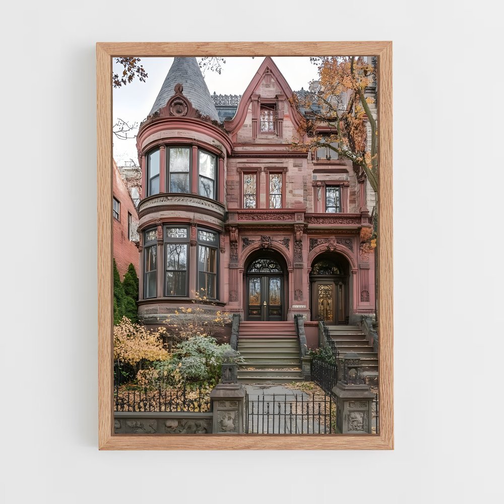 ap-victorian architecture-5 cadre Bois clair