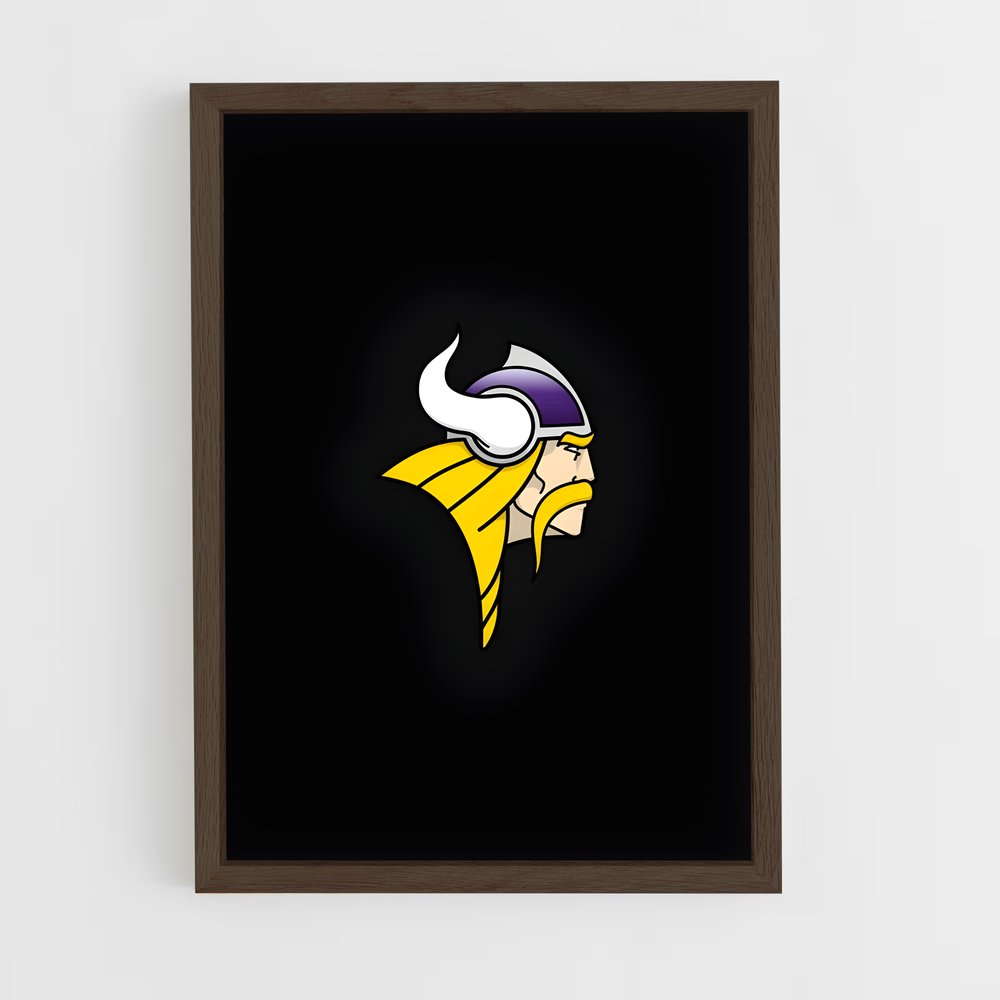 ap-vienna vikings-1 cadre Bois foncé