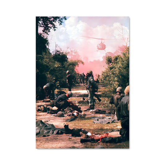 Poster Les Soldats Assis