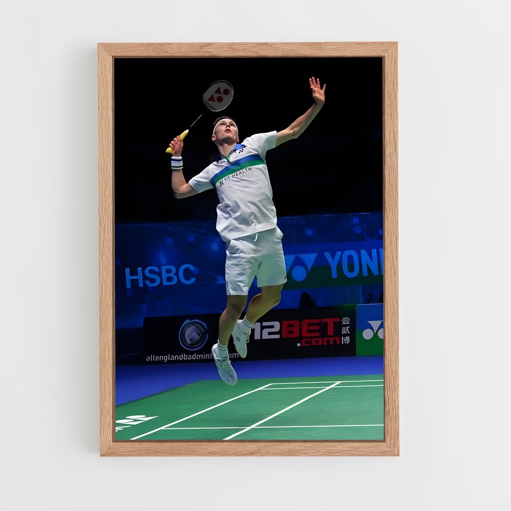 ap-viktor axelsen-1 cadre Bois clair