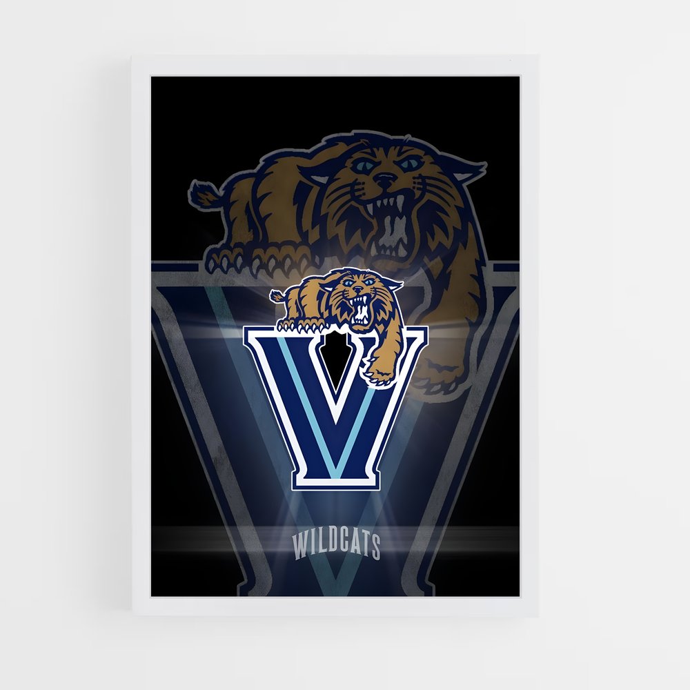 ap-villanova wildcats-1 cadre Blanc