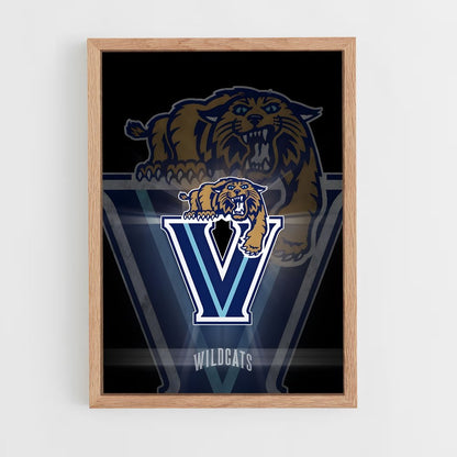 ap-villanova wildcats-1 cadre Bois clair