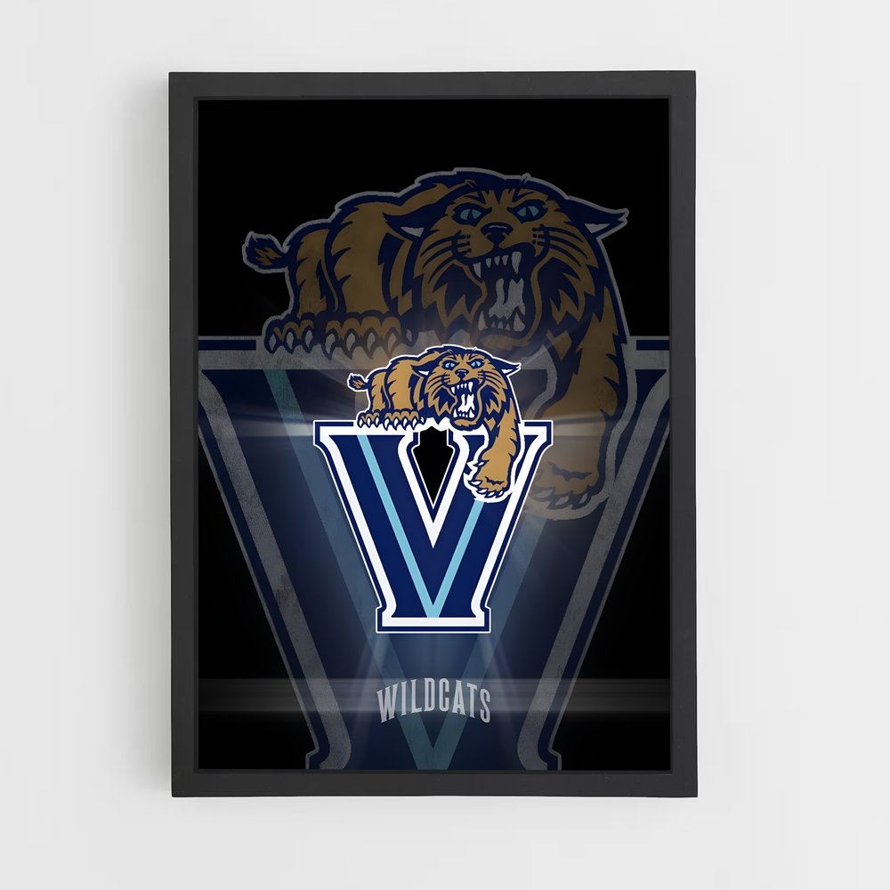 ap-villanova wildcats-1 cadre Noir
