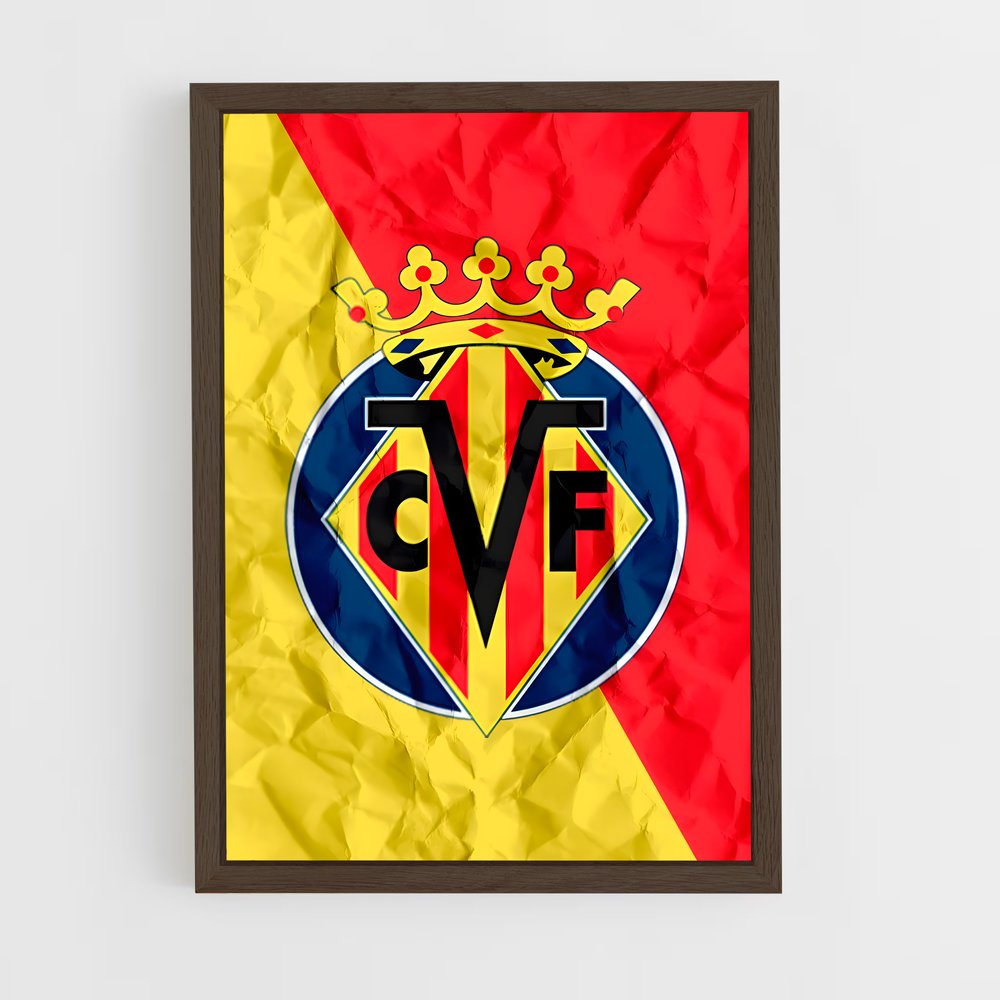 ap-villarreal cf-2 cadre Bois foncé