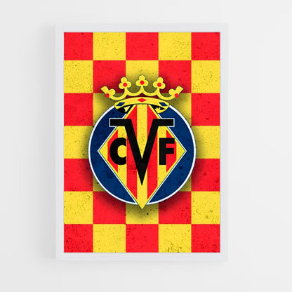 ap-villarreal cf-3 cadre Blanc