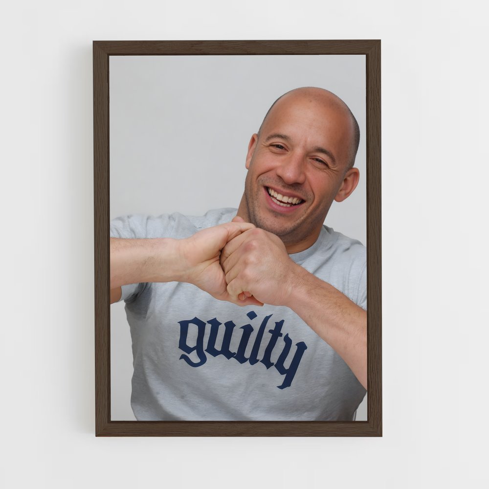 ap-vin diesel-11 cadre Bois foncé