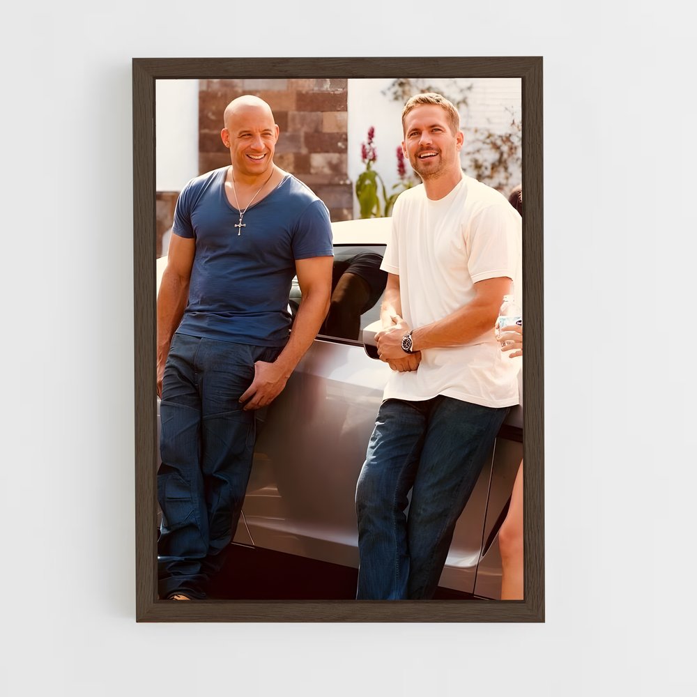 ap-vin diesel-12 cadre Bois foncé