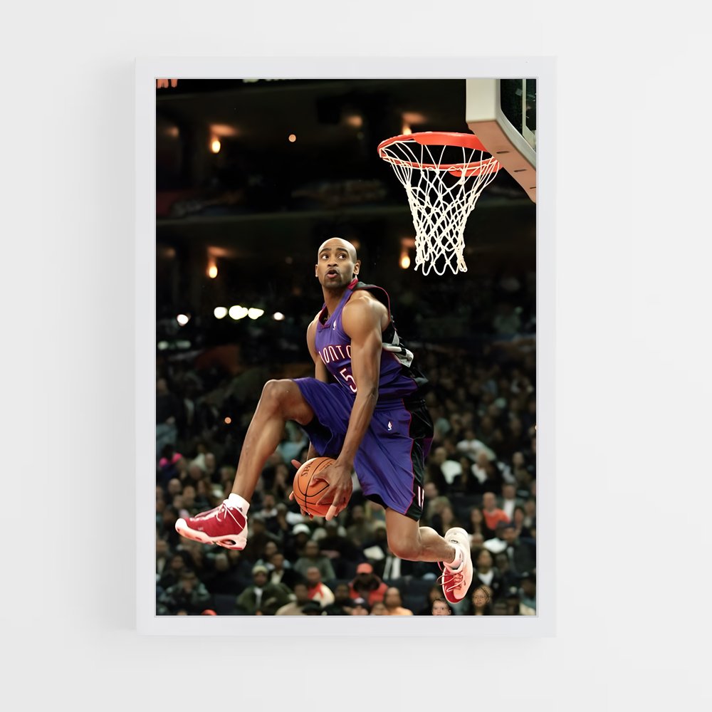 ap-vince carter-12 cadre Blanc