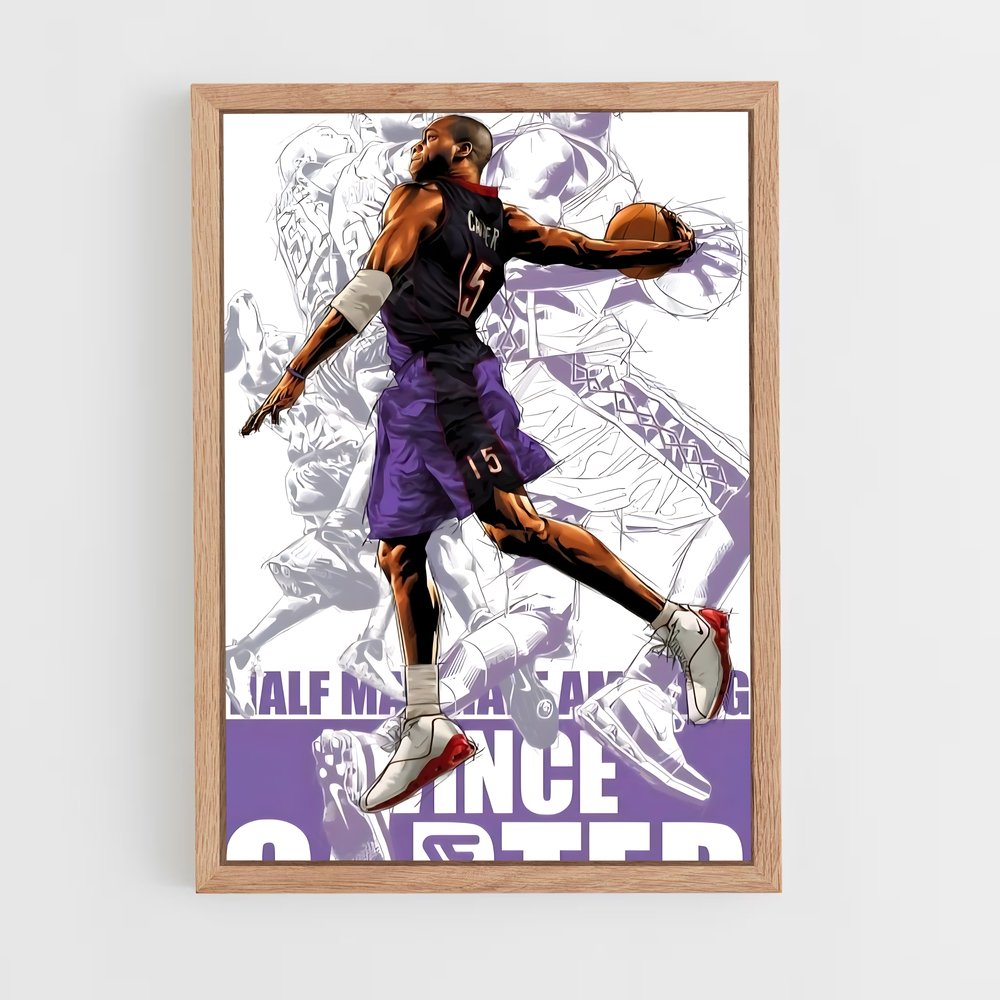 ap-vince carter-13 cadre Bois clair