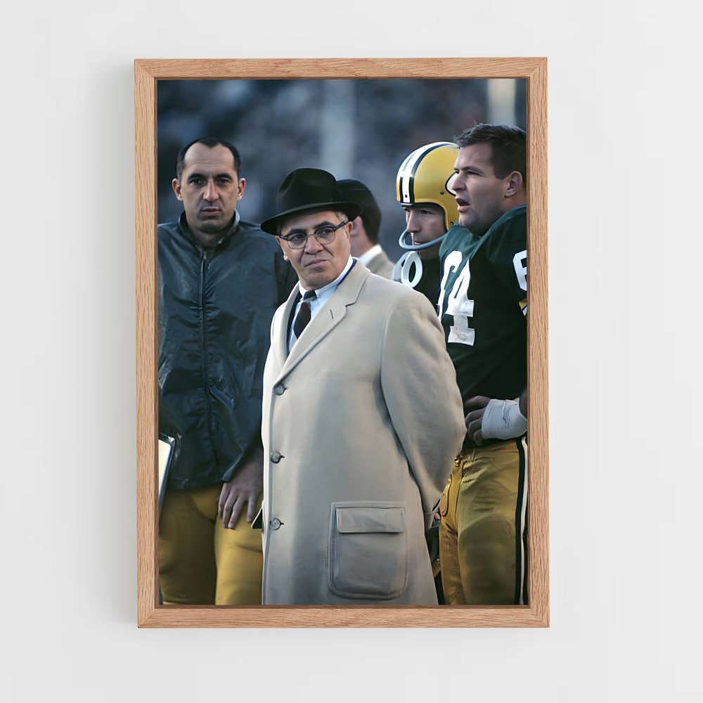 ap-vince lombardi-1 cadre Bois clair