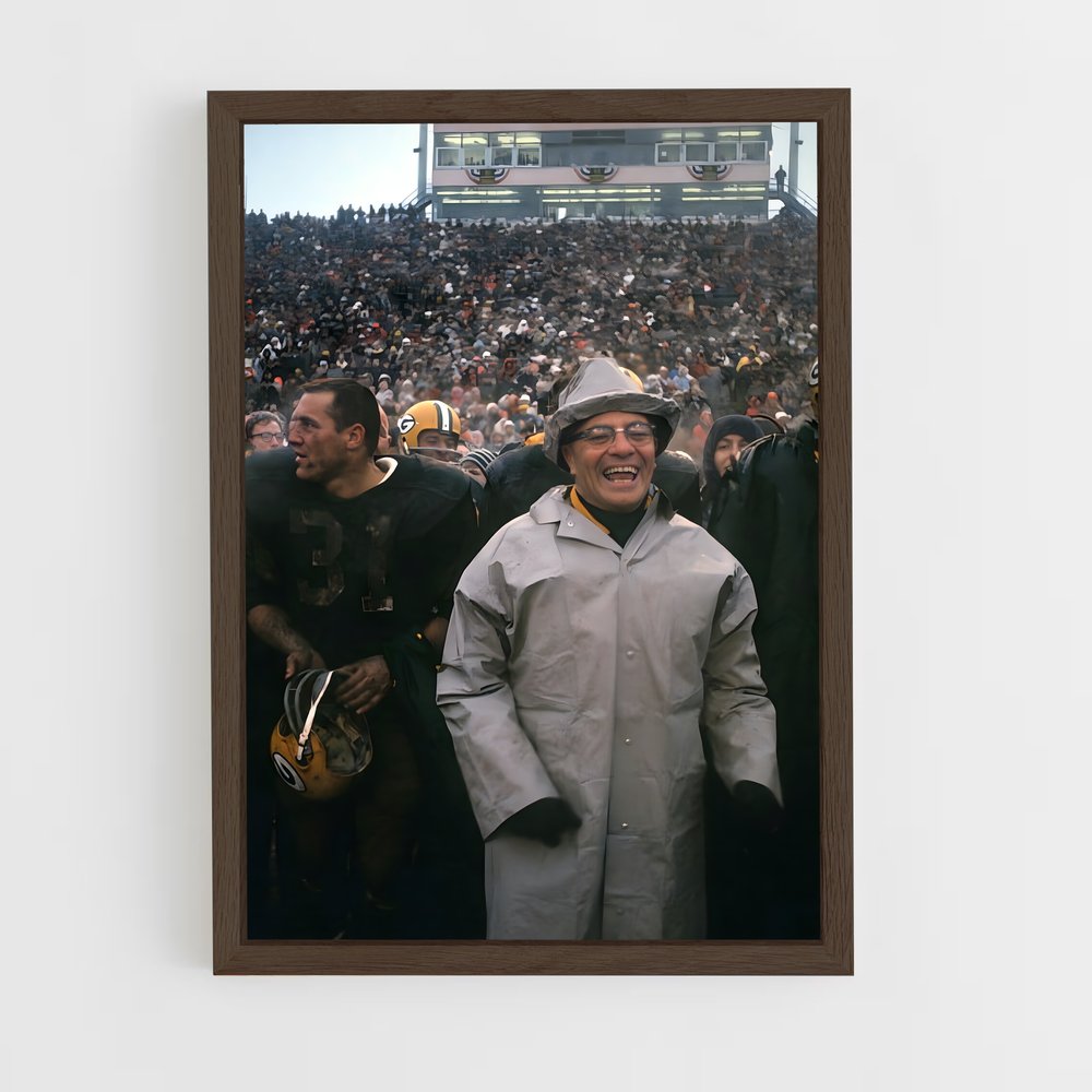 ap-vince lombardi-2 cadre Bois foncé