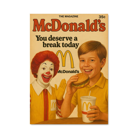 Poster Hamburger Time