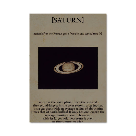 Poster Vintage astronomy 97640