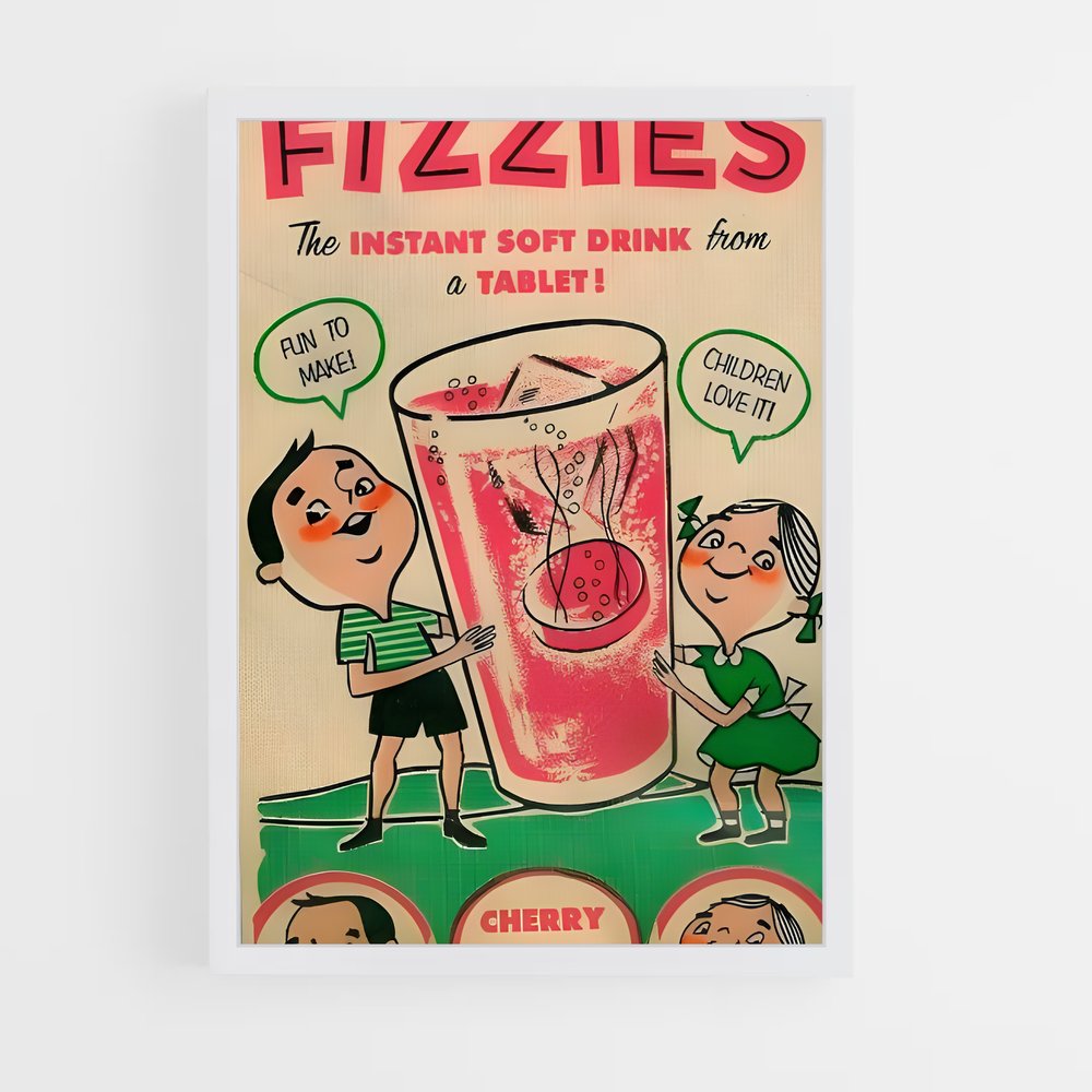 ap-vintage advertising-2 cadre Blanc