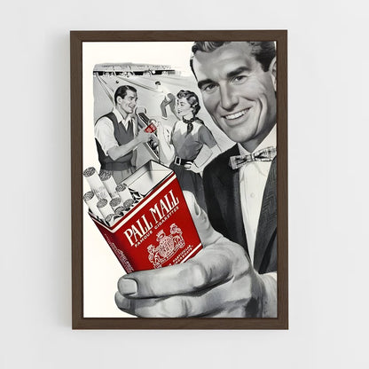 ap-vintage advertising-6 cadre Bois foncé