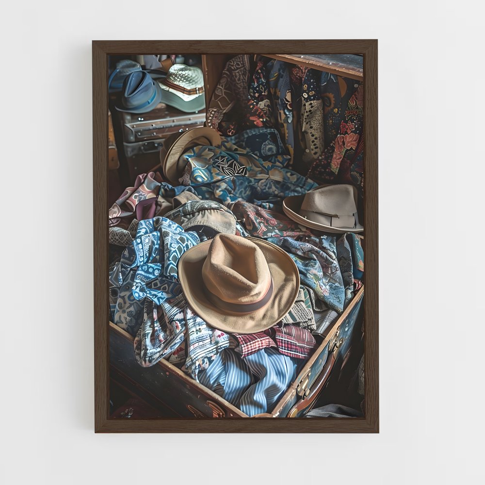 ap-vintage travel-11 cadre Bois foncé
