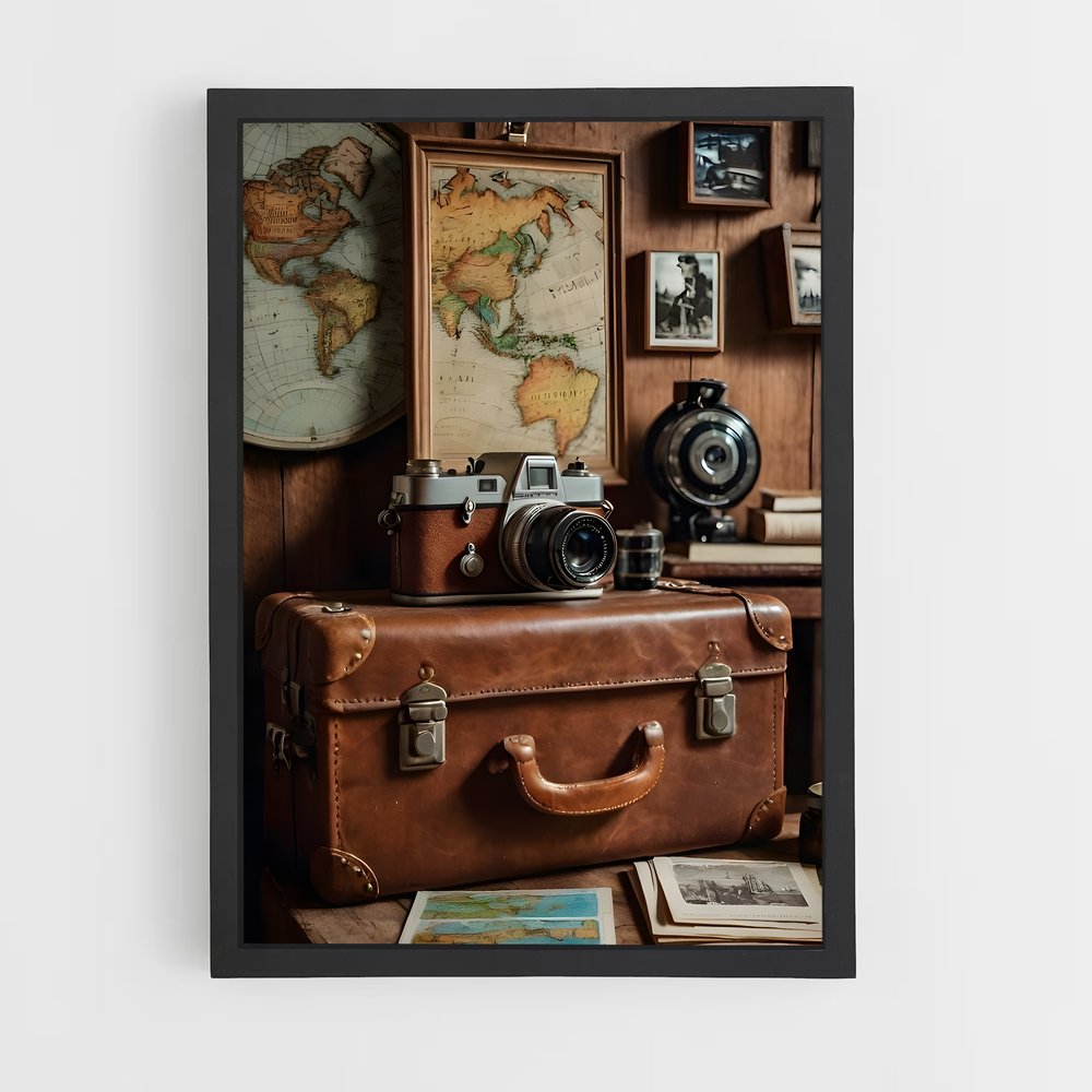 ap-vintage travel-5 cadre Noir