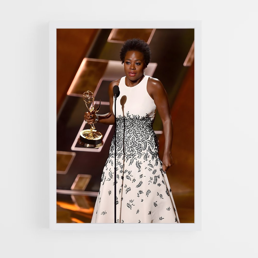 ap-viola davis-12 cadre Blanc